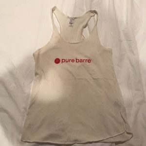 Pure Barre logo tank